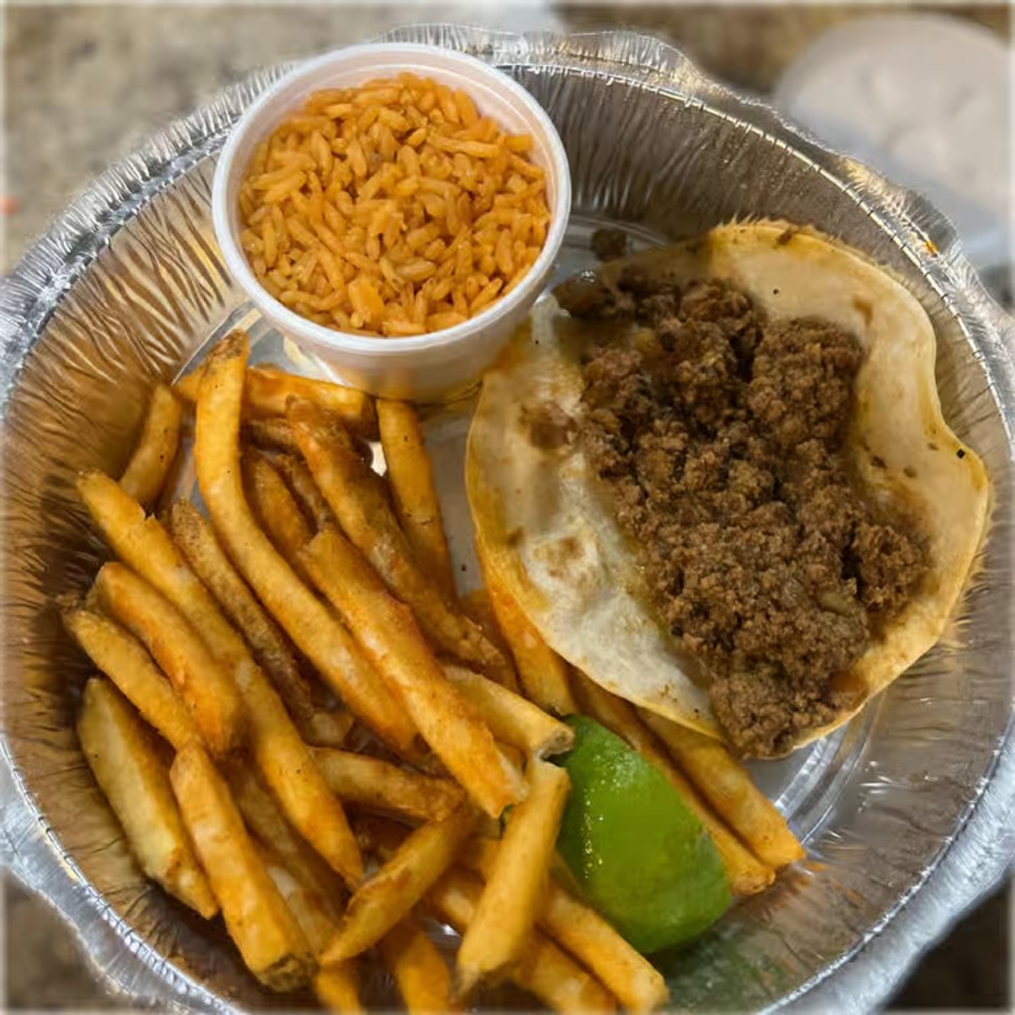 Kids Taco Plate
