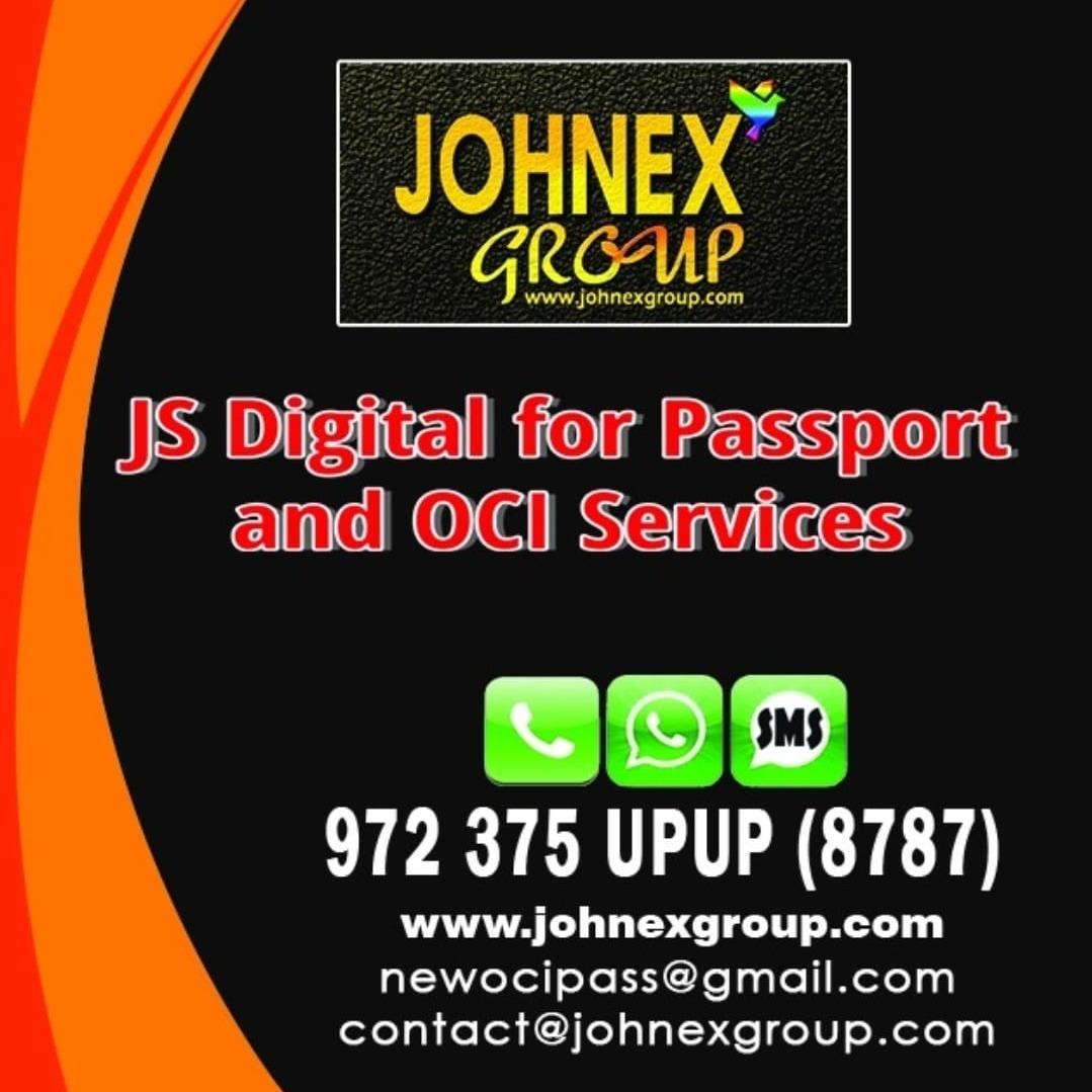 JS Digital for Passport and OCI Services