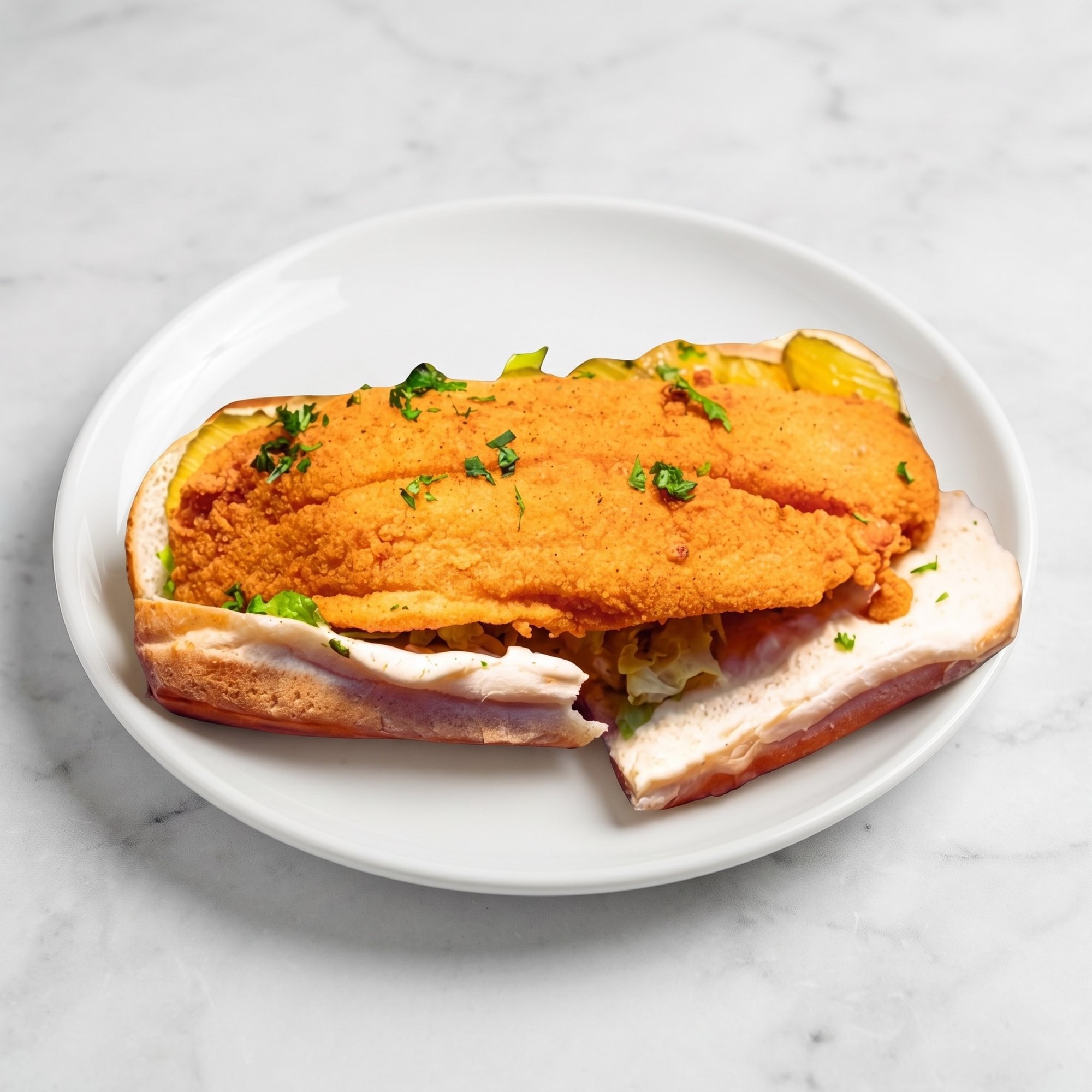Fish or Shrimp Sandwich
