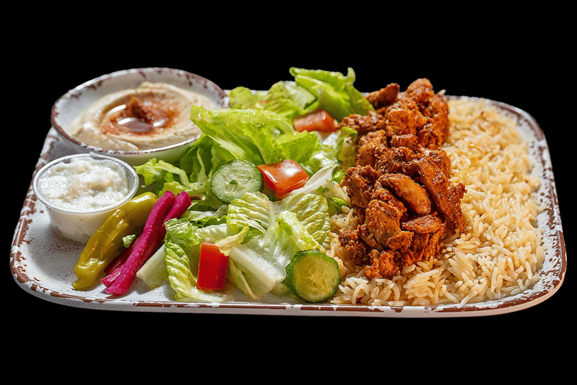 Chicken Shawarma Plate