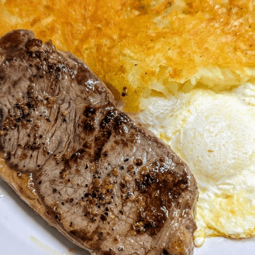 New York Steak & Eggs