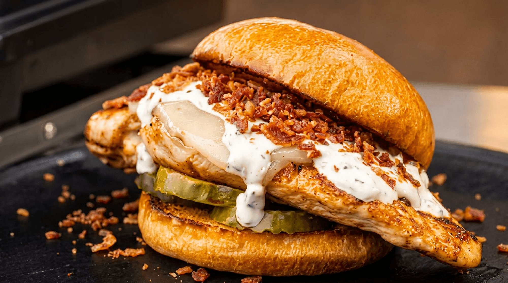 BBQ Chicken Burger