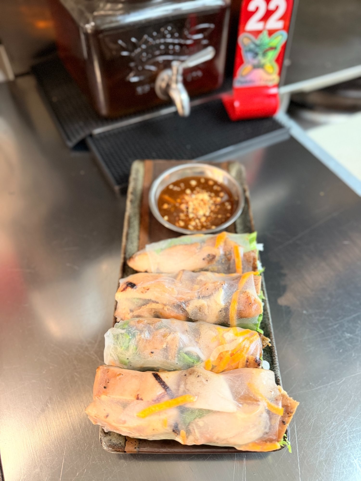 Chicken Spring Roll (Gỏi cuốn GÀ Nướng)