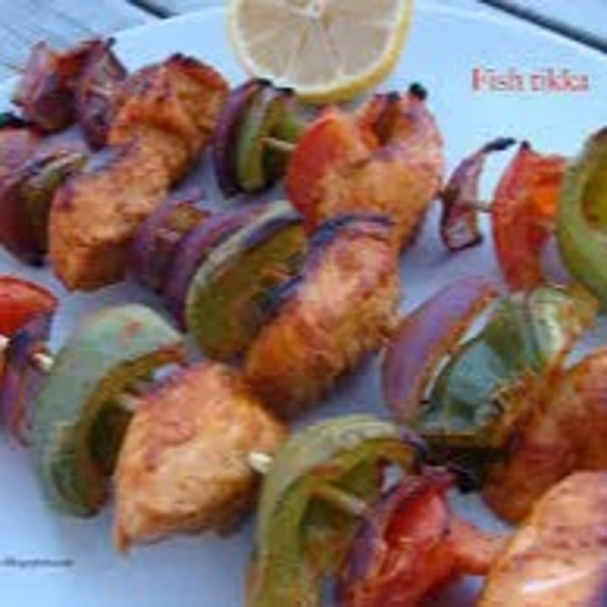 Salmon fish tikka