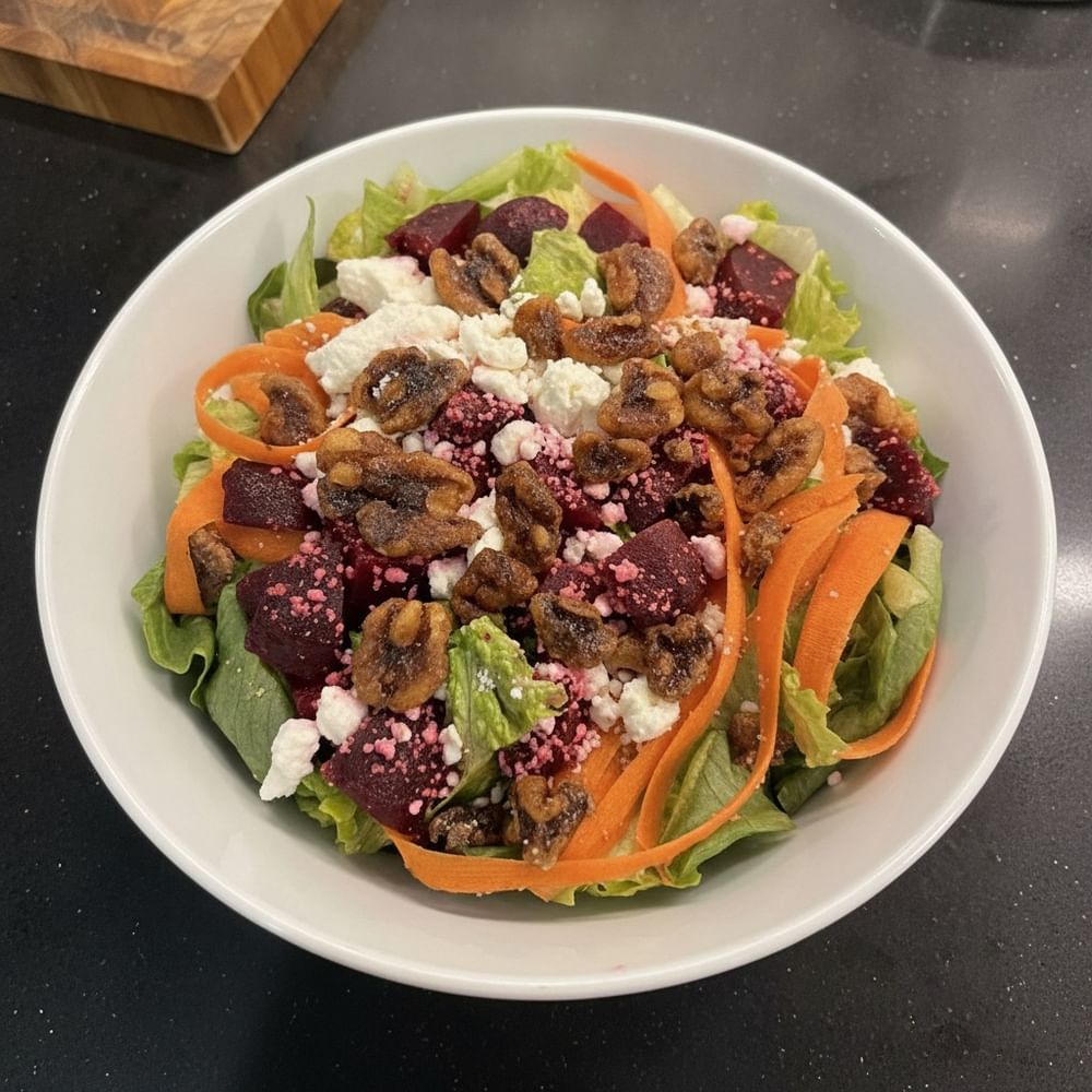 Romaine and Beet Salad