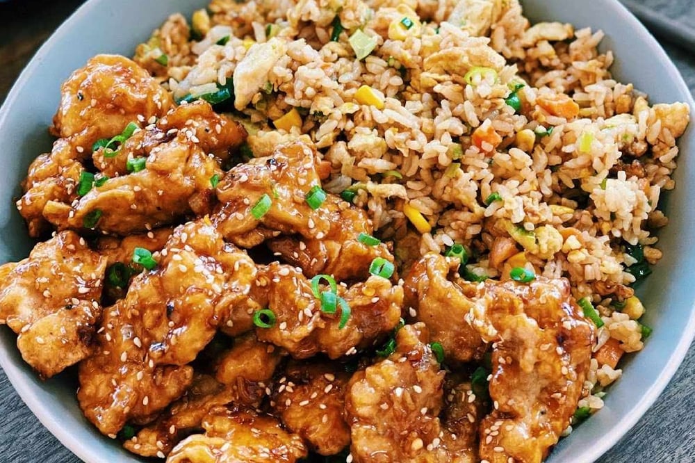 Sesame Chicken/fried Rices
