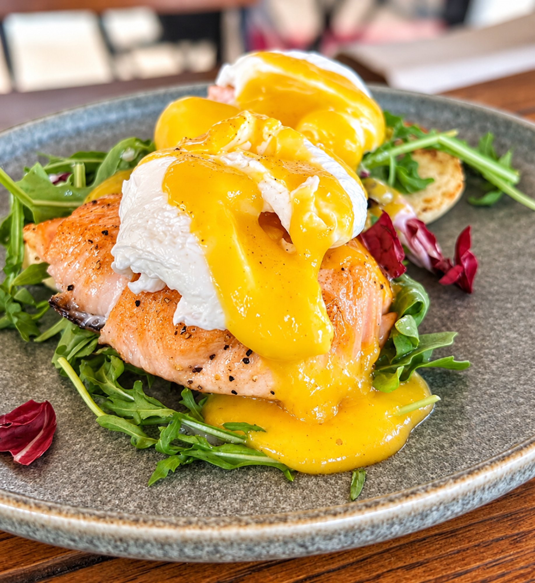 Salmon Eggs Benedict