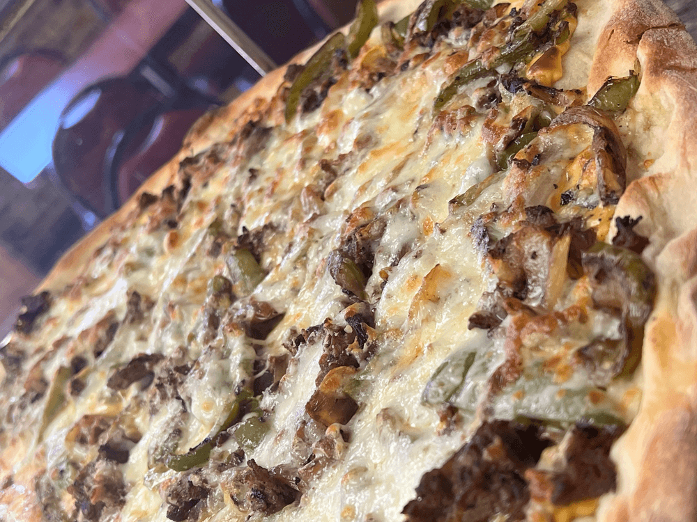 Cheesesteak Pizza