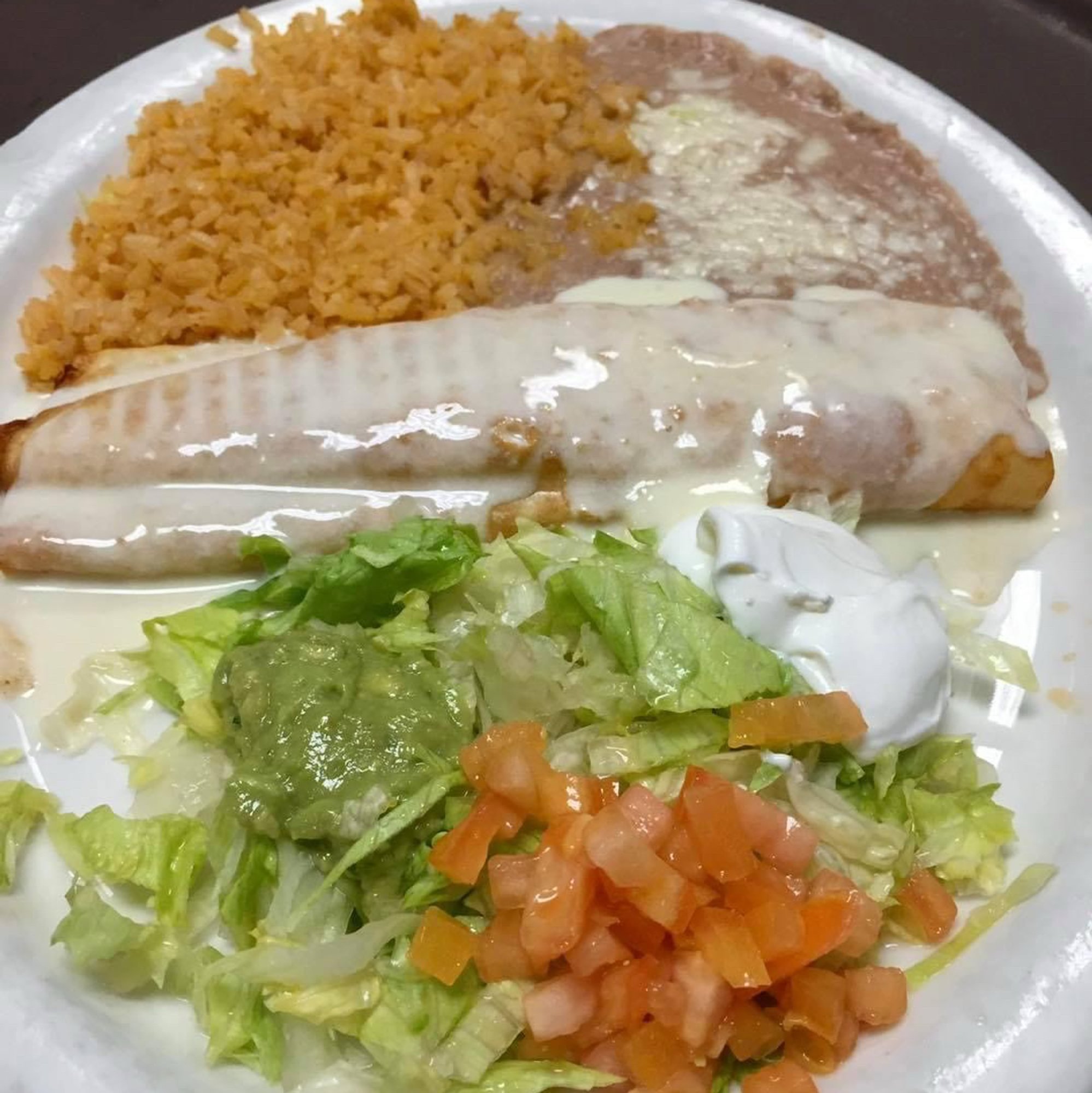 Chimichanga Dinner