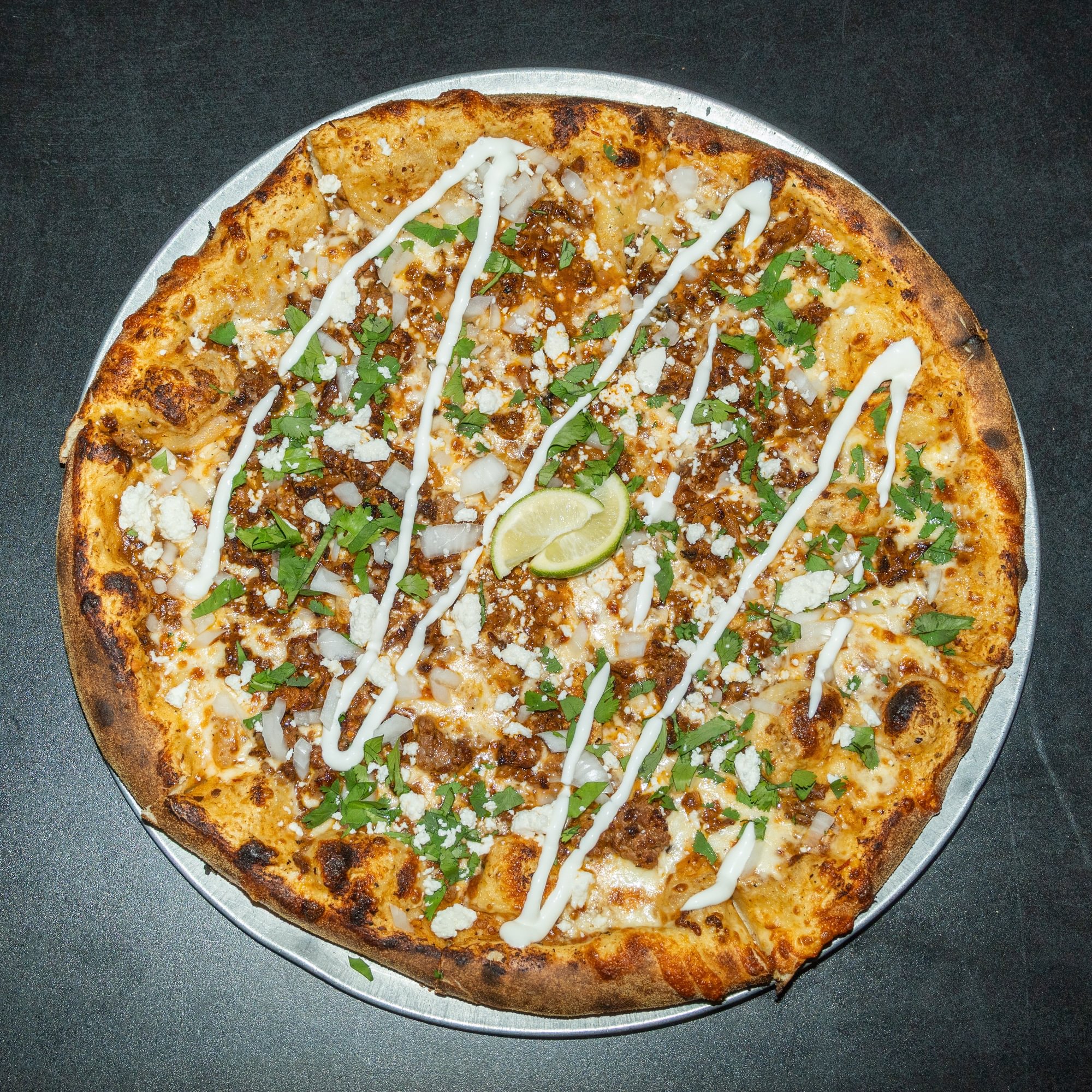 Carne Asada Pizza