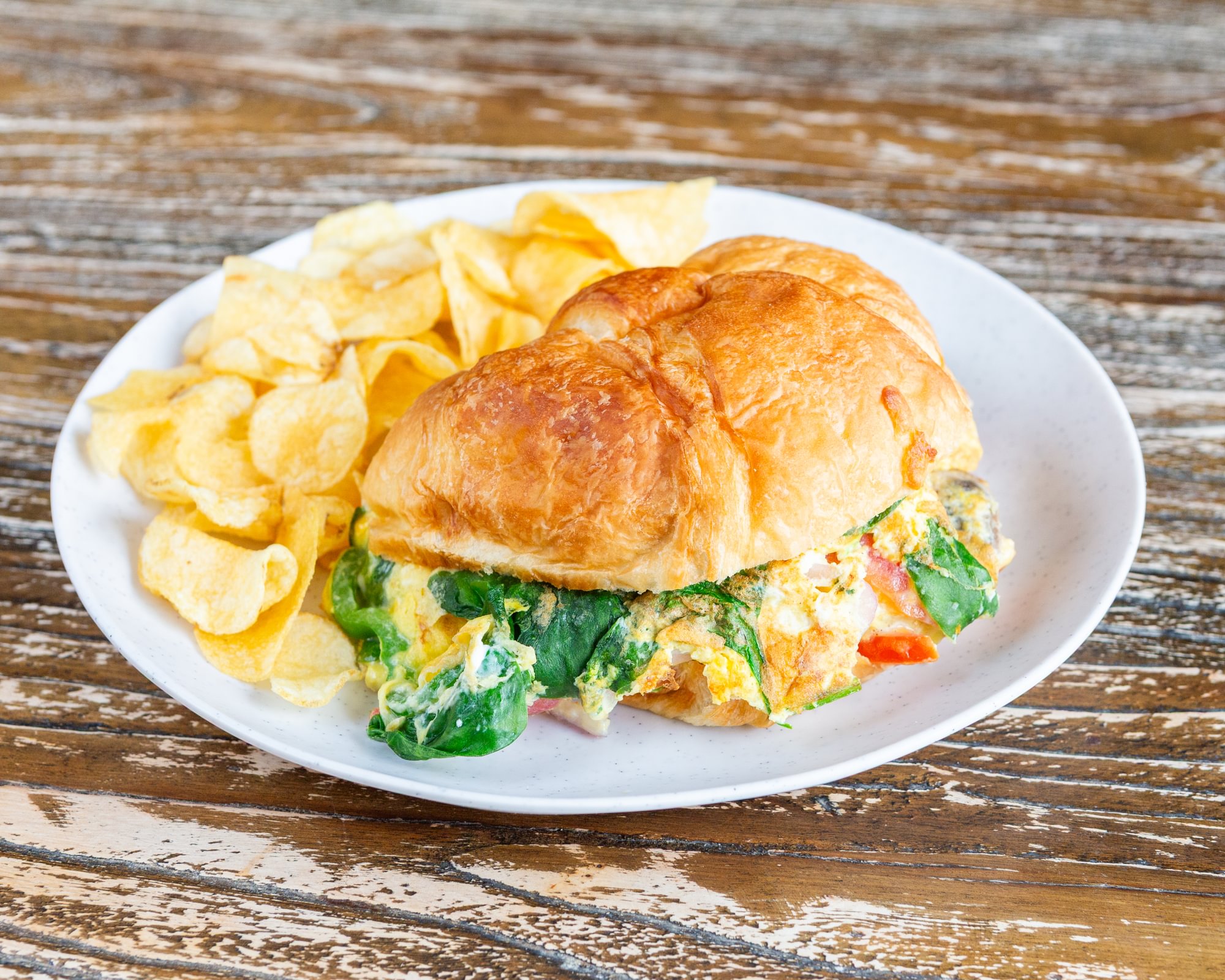 Veggie Omelette Sammie