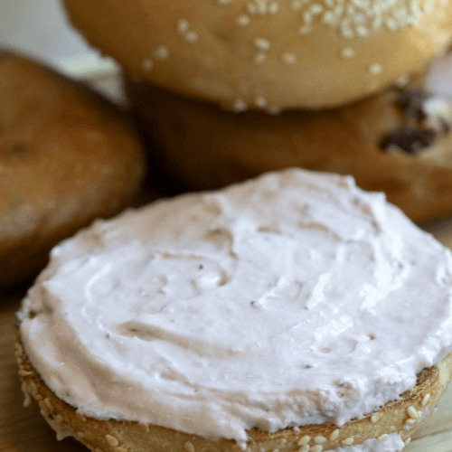 Bagel with Flavored Cream Cheese