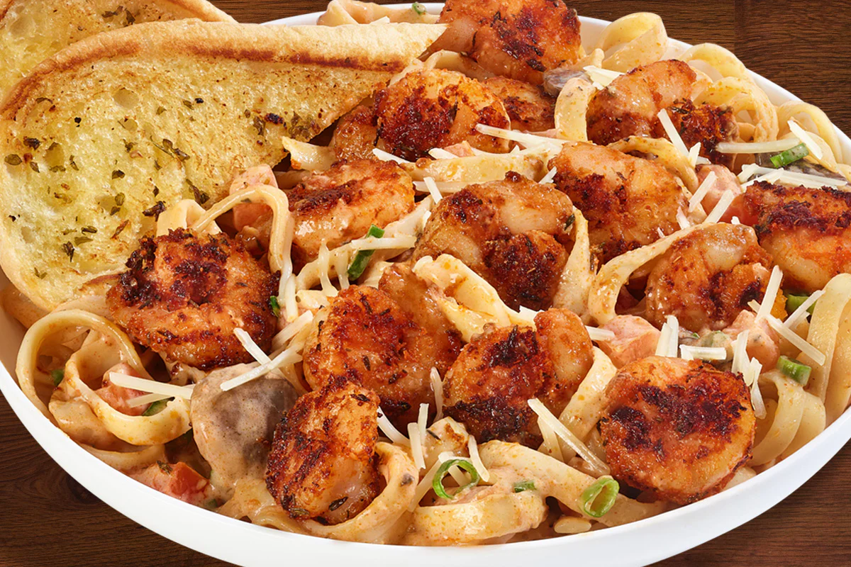 CAJUN SHRIMP PASTA