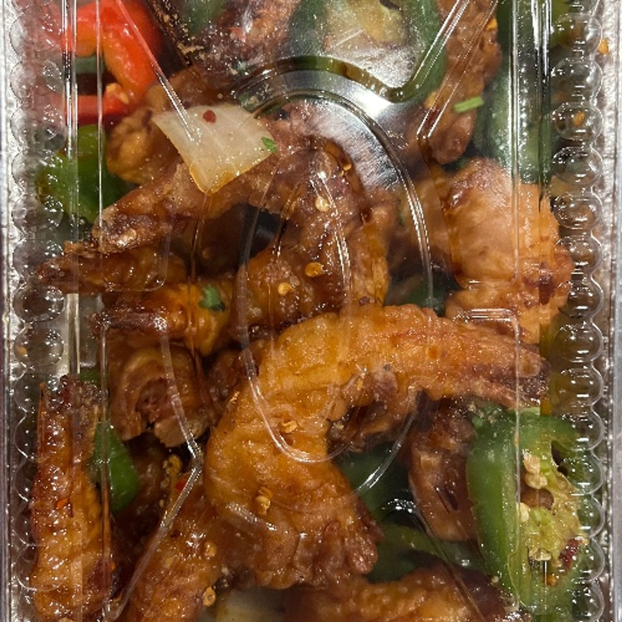 Sizzling Spicy Dry Jumbo Shrimp
