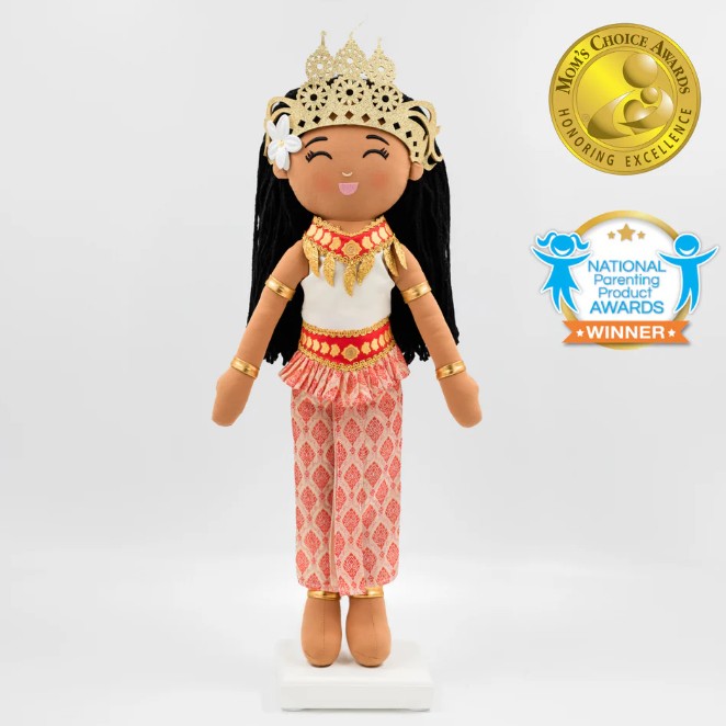 Cambodian 'Soriya' Cultural Doll