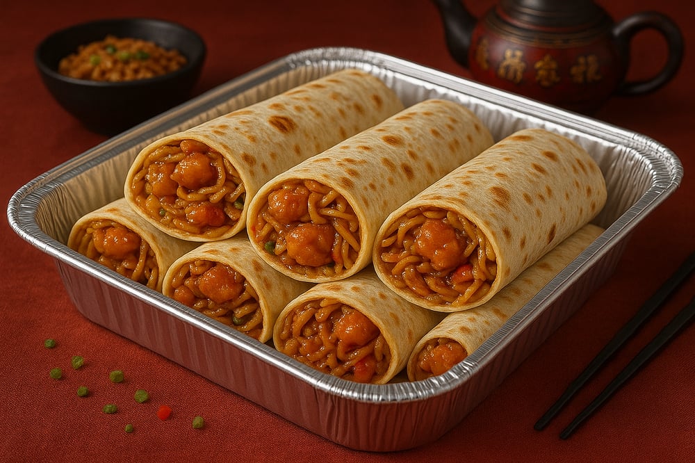 Orange Chicken BURRITO * CATERING * NEW ITEM *