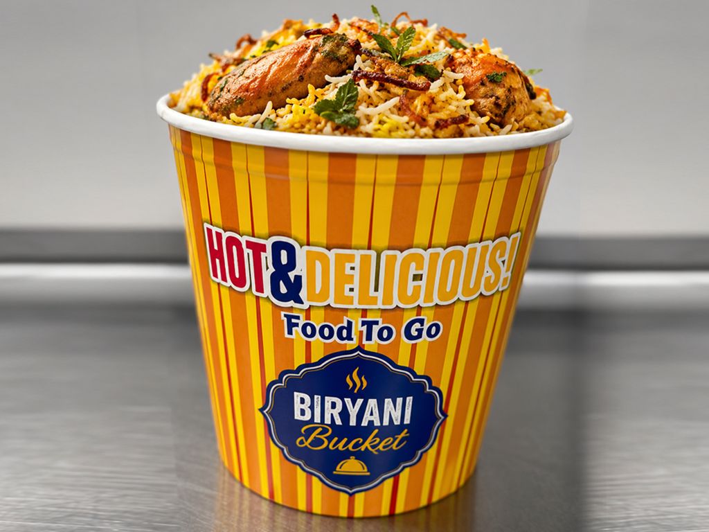 Bucket Hyderabad Chicken Dum Biryani