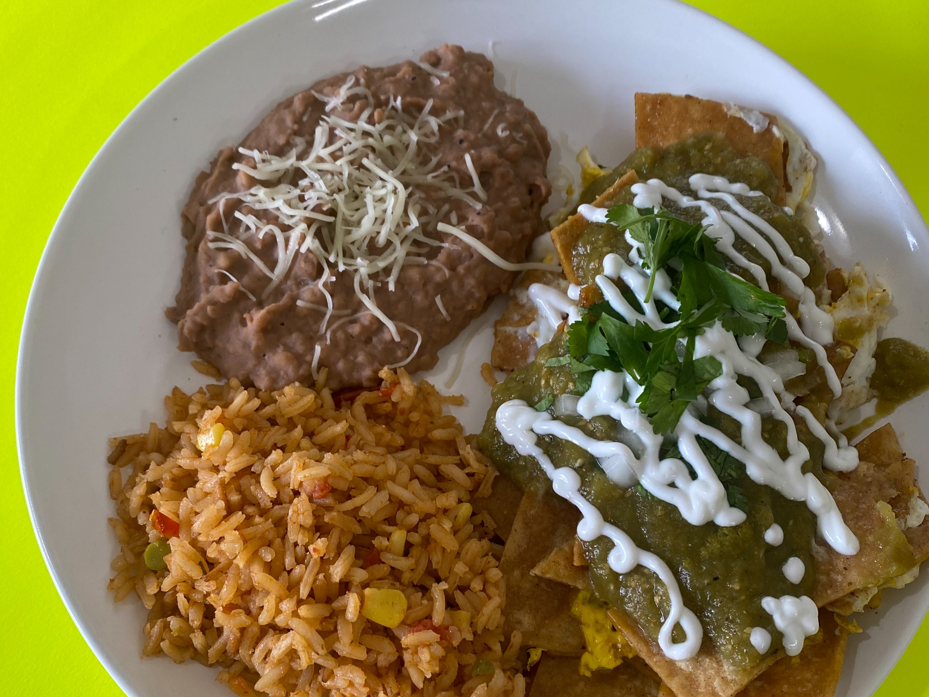 Chilaquiles Verdes