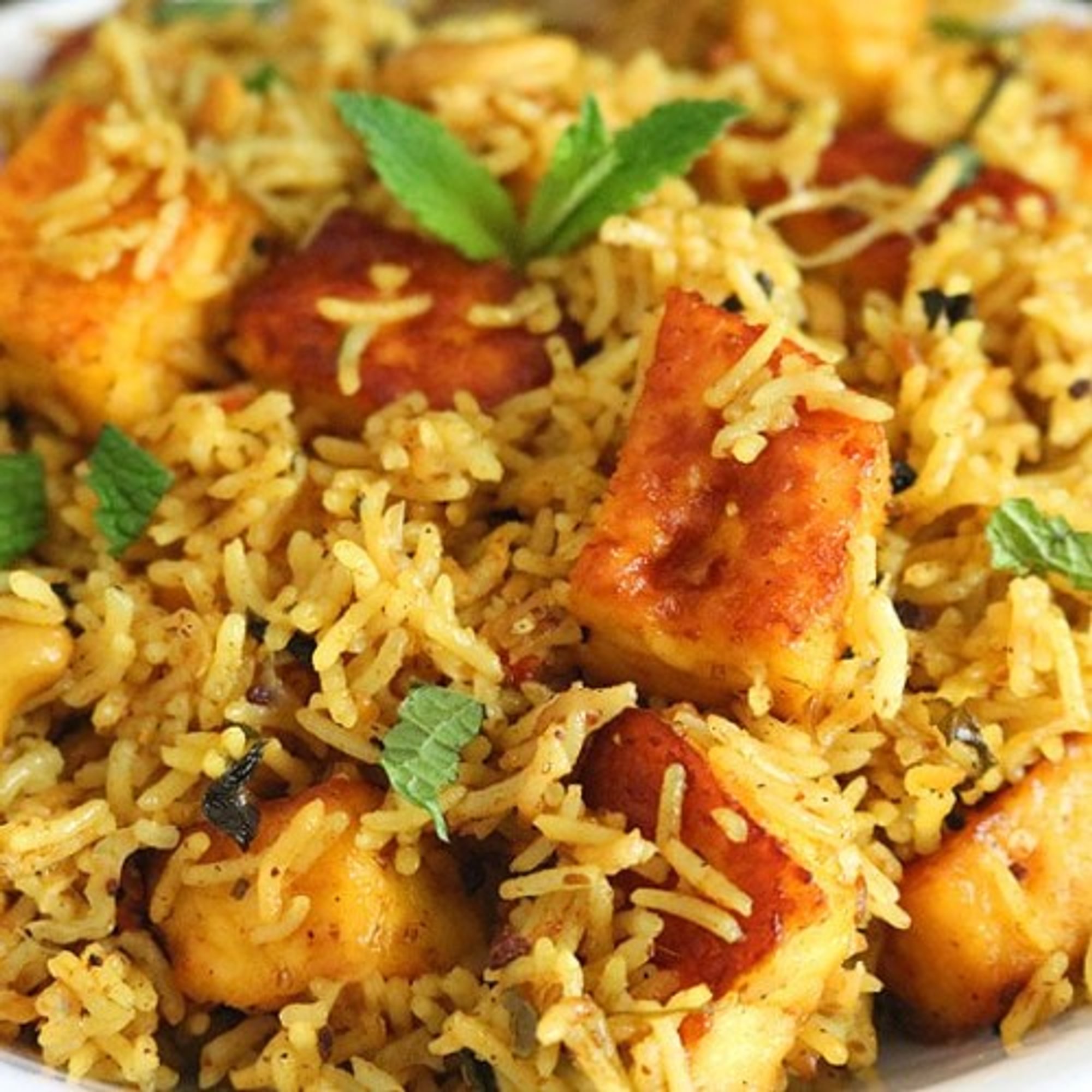 102. Paneer Biryani