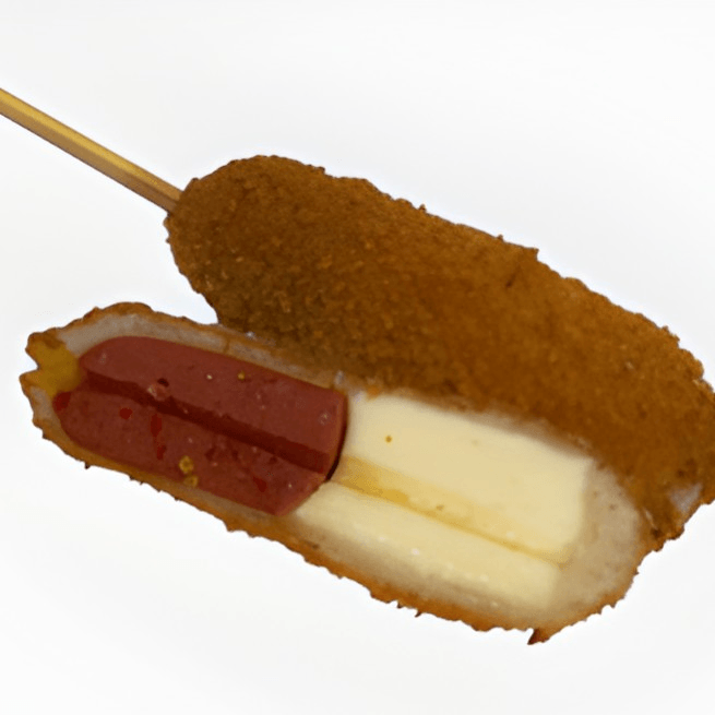 #16. Spicy Half & Half Hotdog (Pink)