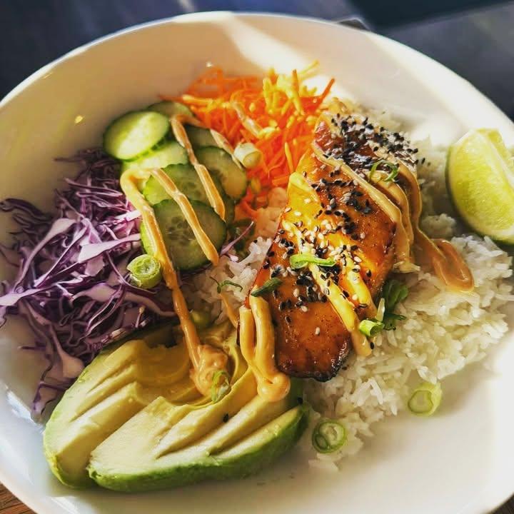Teriyaki Salmon Bowl