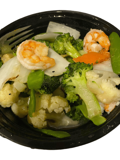 Shrimp with Mixed Vegetables