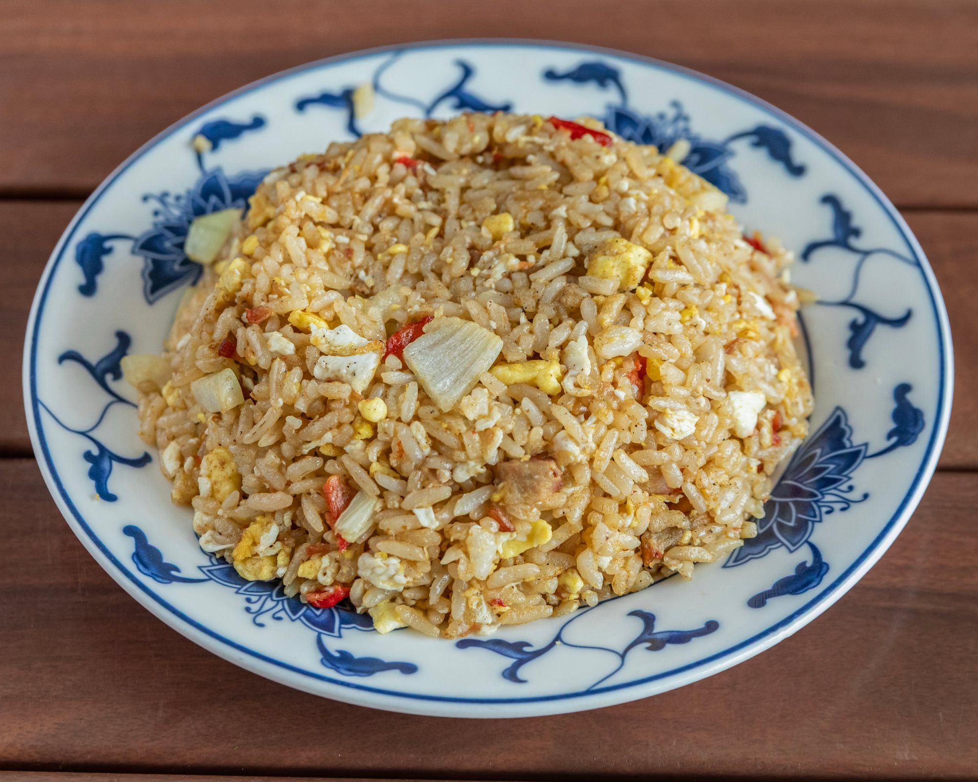104. Roast pork fried rice