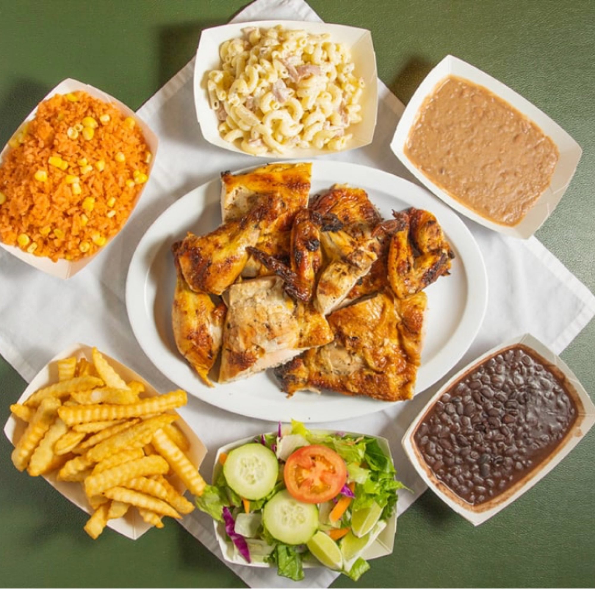 Pollo entero 8pc Combo