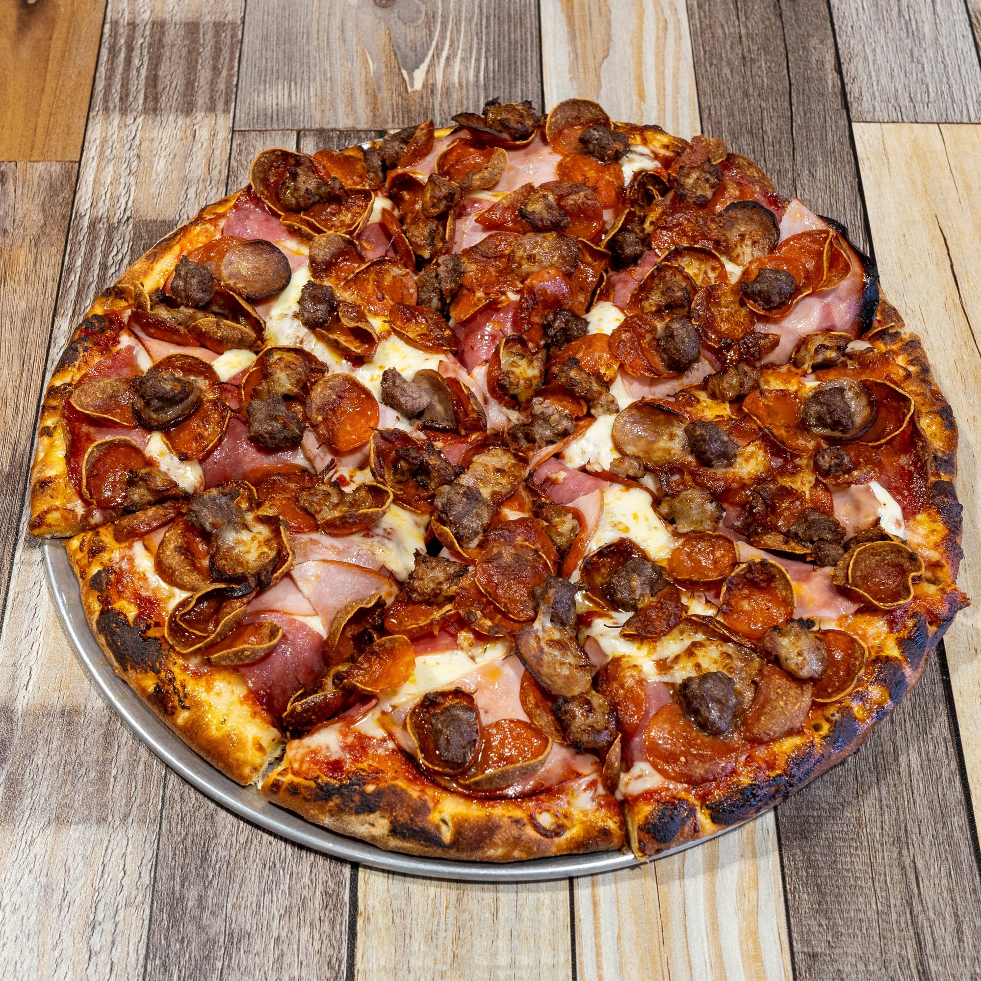 All Meat Pizza
