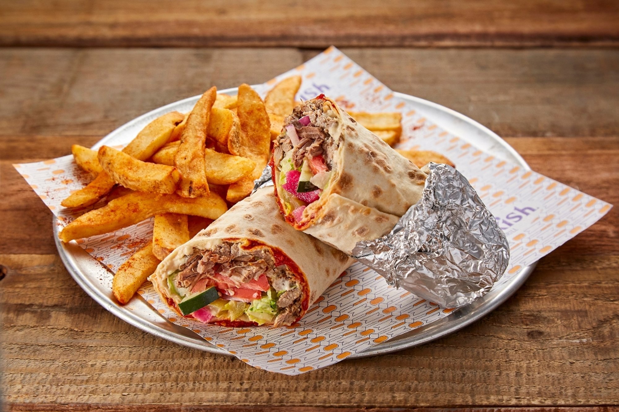 Tri Tip Shawarma Wrap