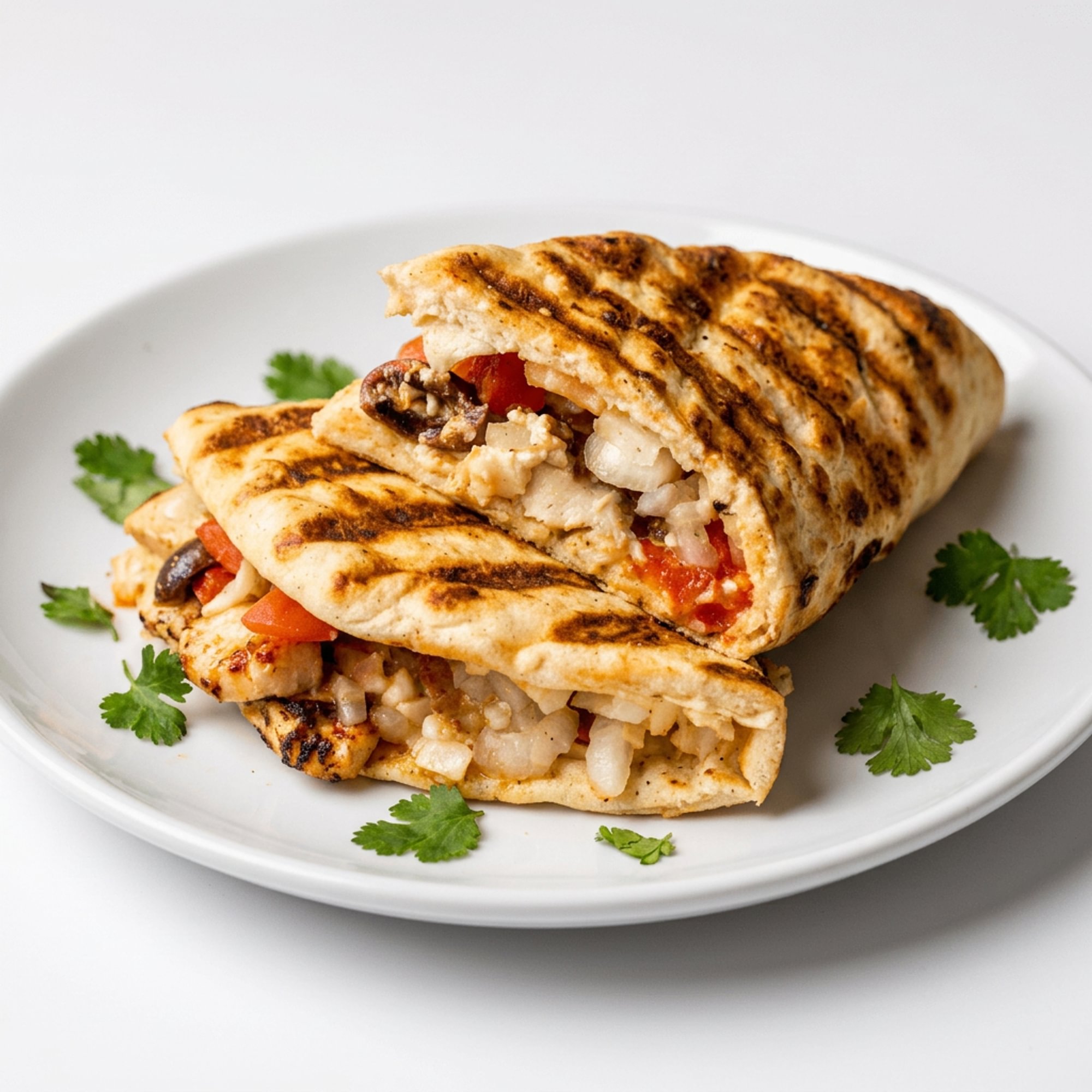 Mediterranean Grilled Chicken Panini