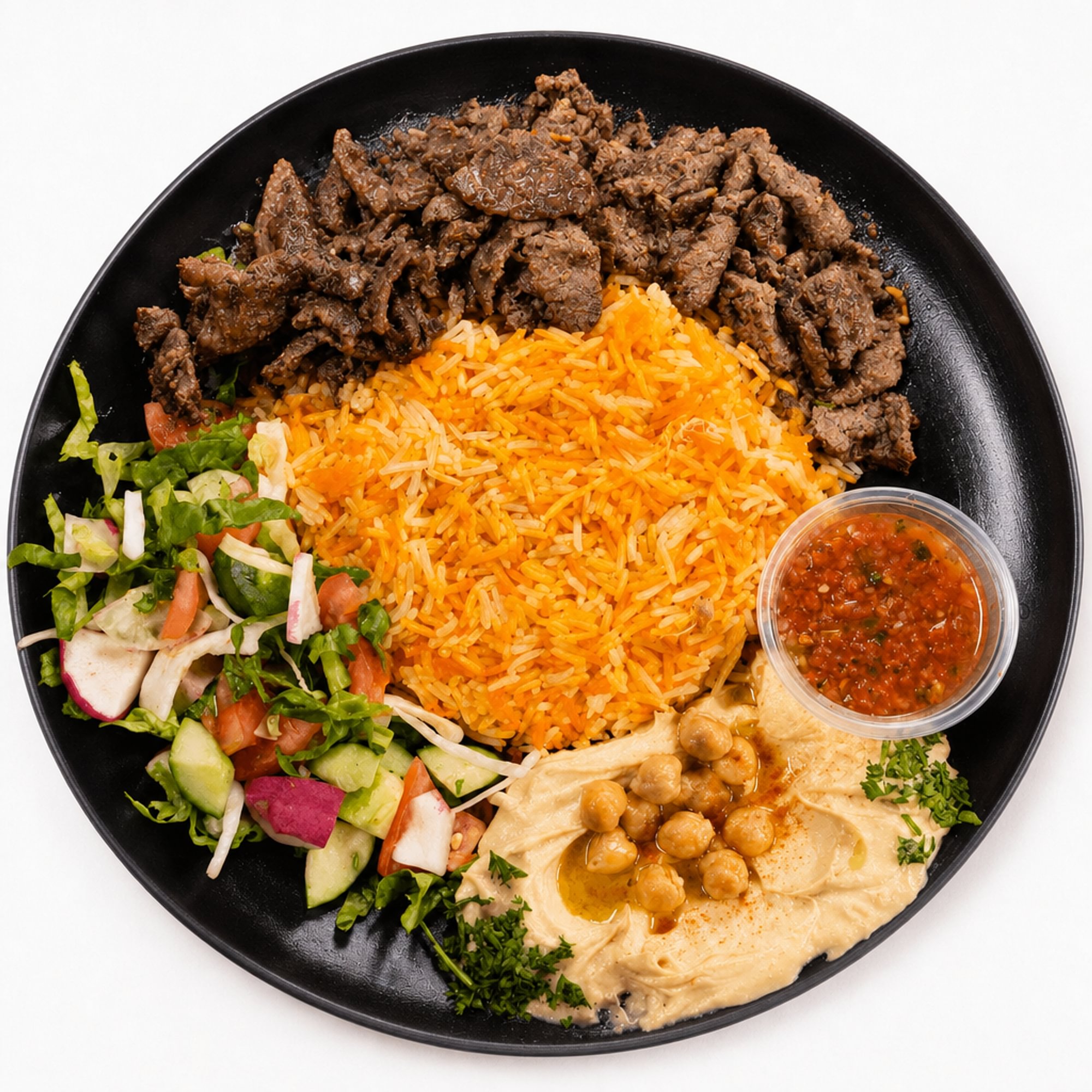 Beef Shawarma Platter