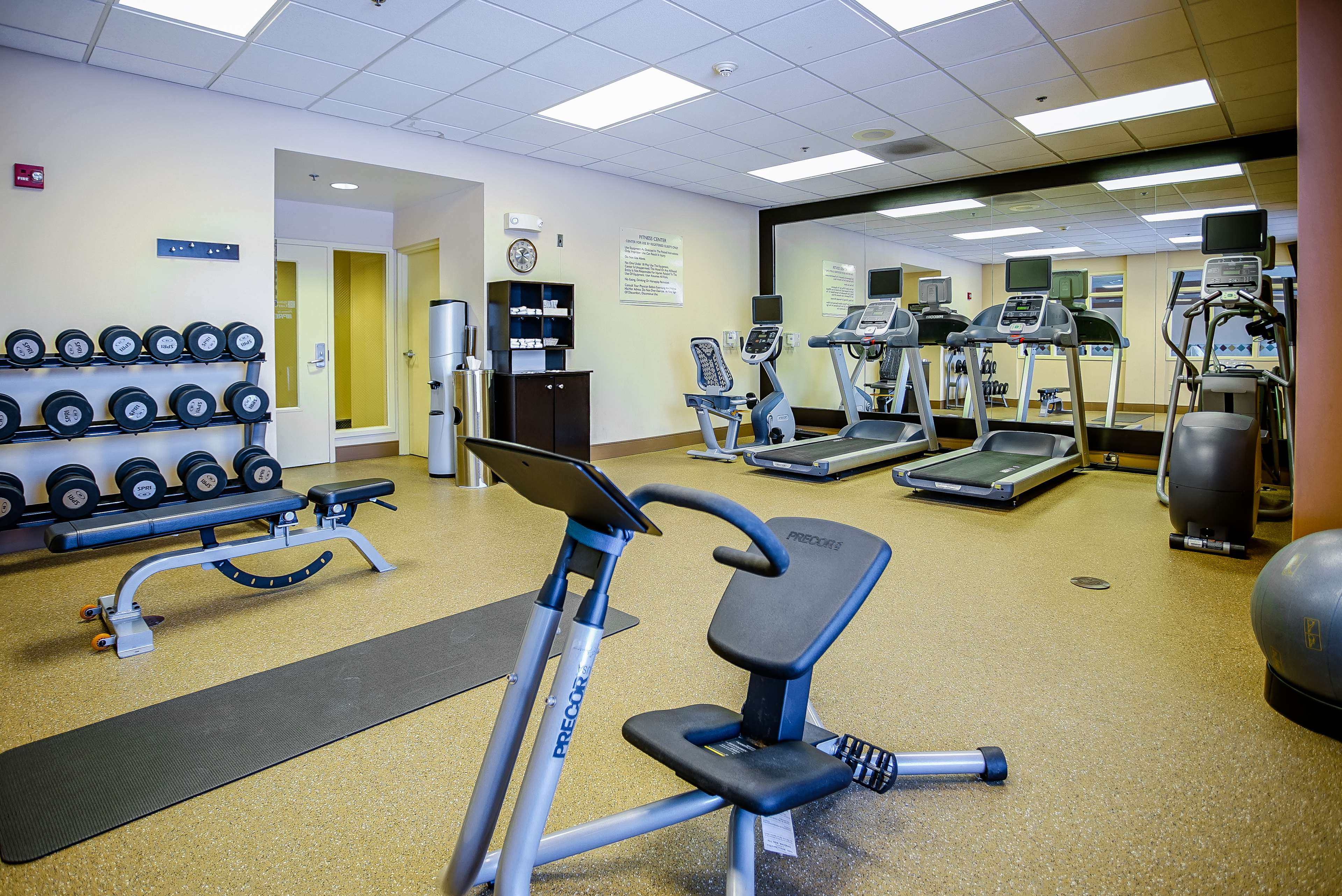 Health club  fitness center  gym