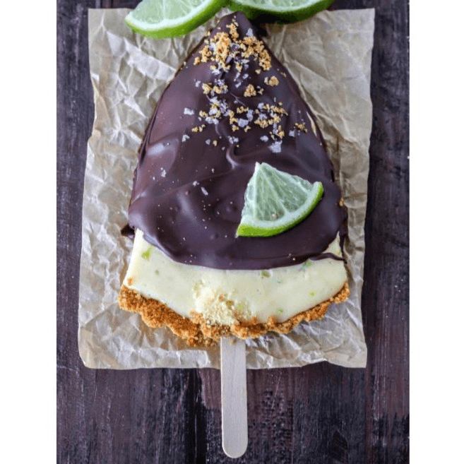 Chocolate Dipped Key Lime Pop
