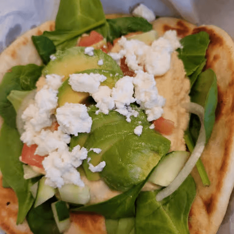 Greek Avocado Pita