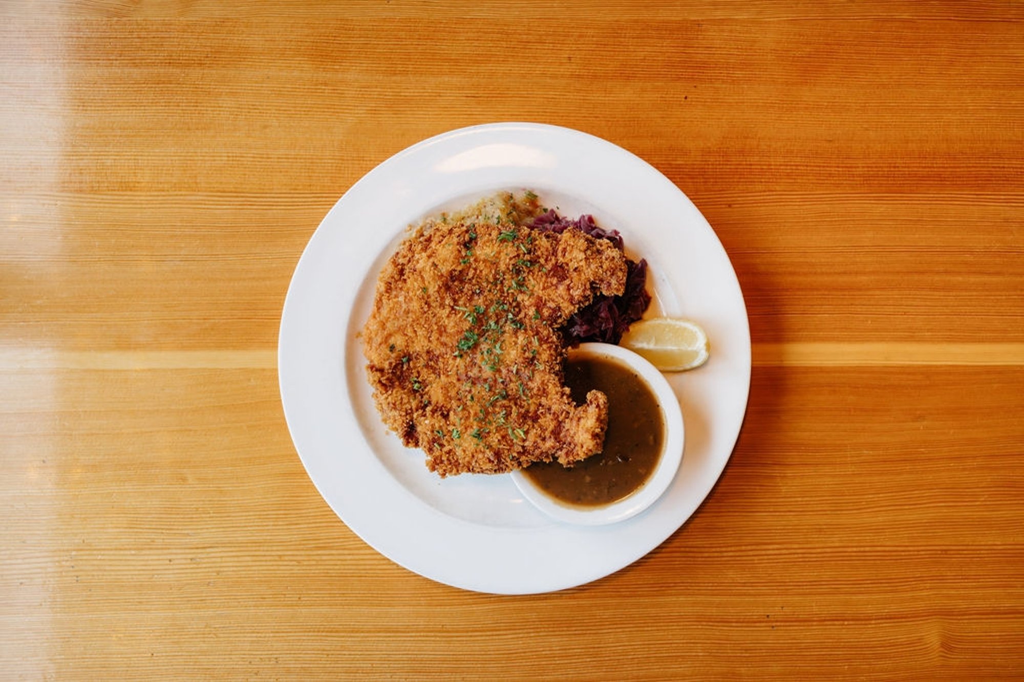 Local Pork Schnitzel (D)