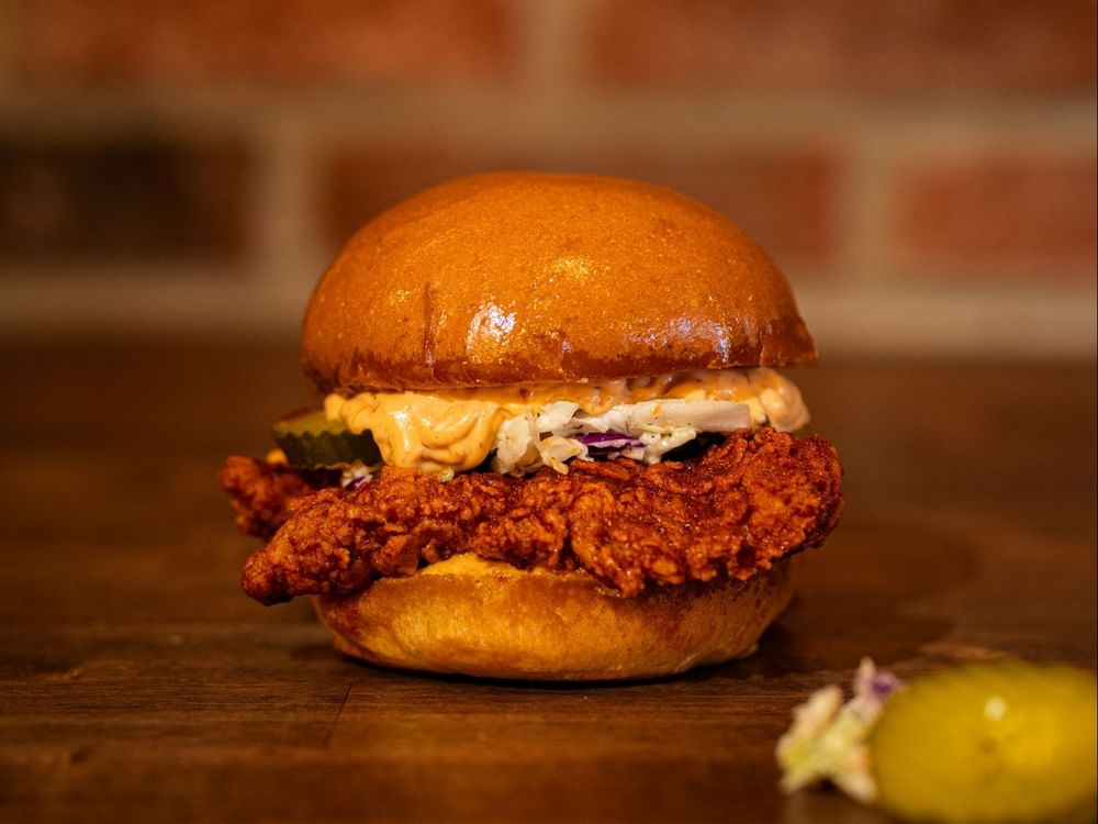 Flamin Hot Chicken Sandwich