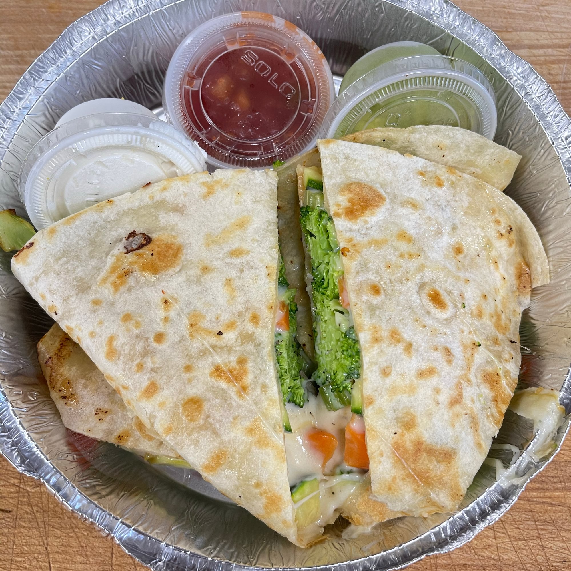Vegetables Quesadilla