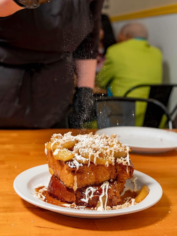 Apple Pie Dream Toast