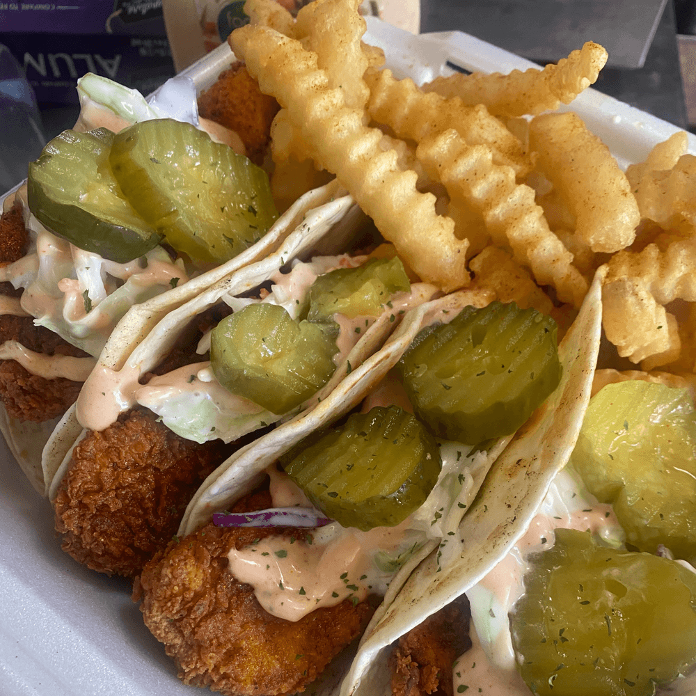 Hot Chicken Tacos