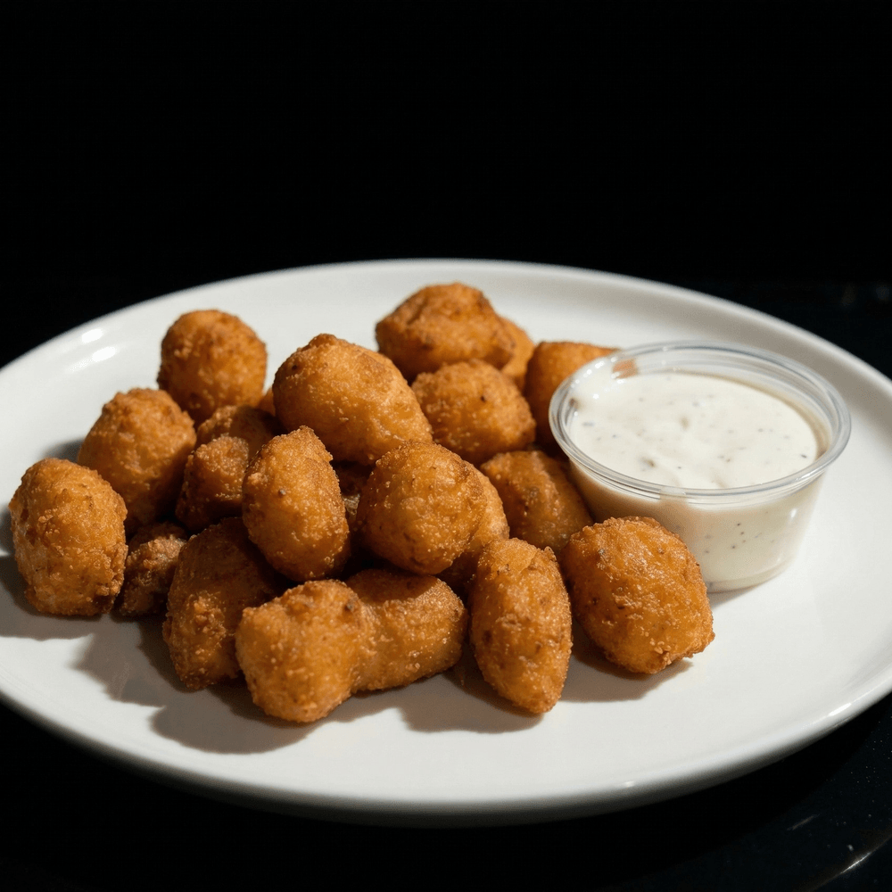 Cheese Balls Basket with Ranch