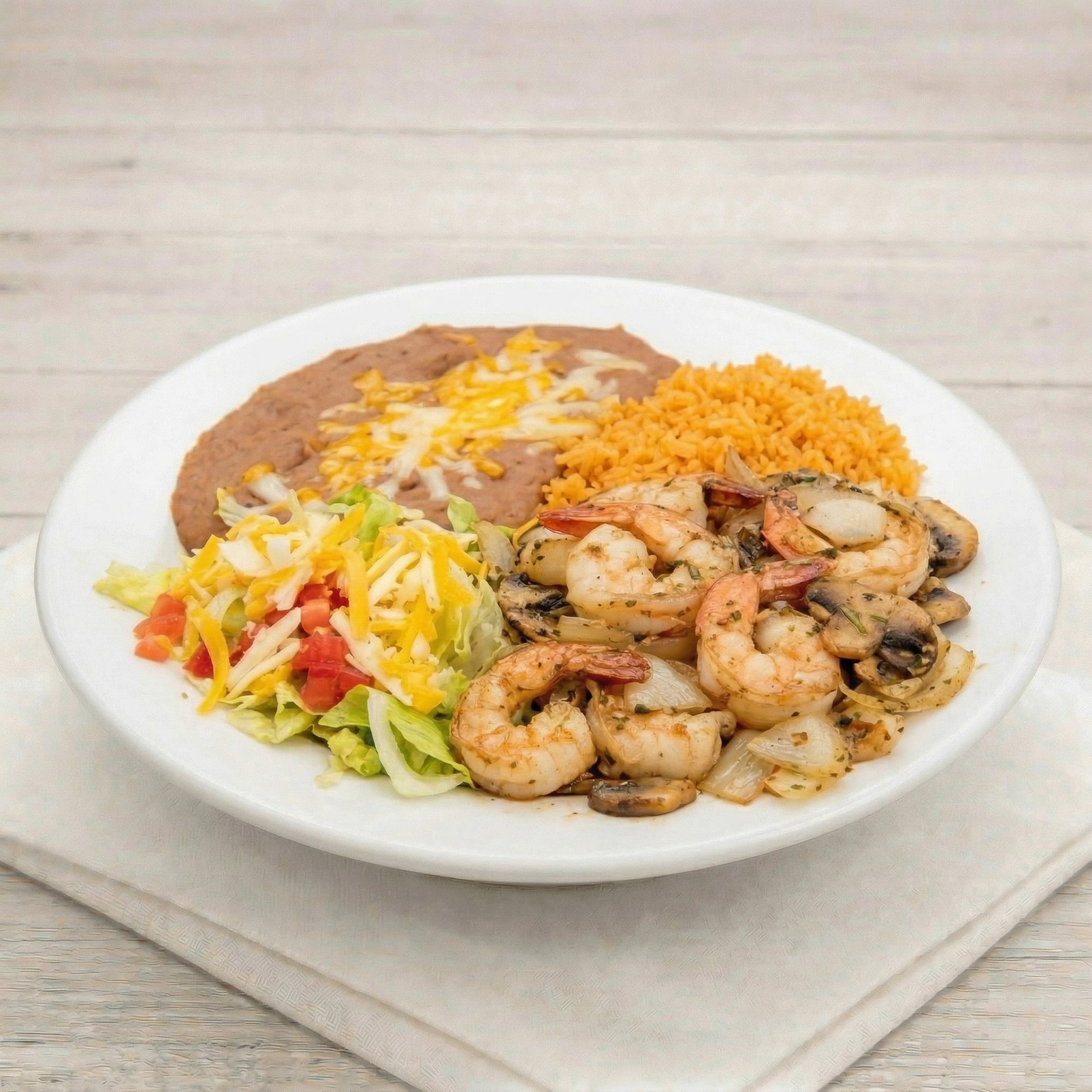 Camarones Al Mojo De Ajo