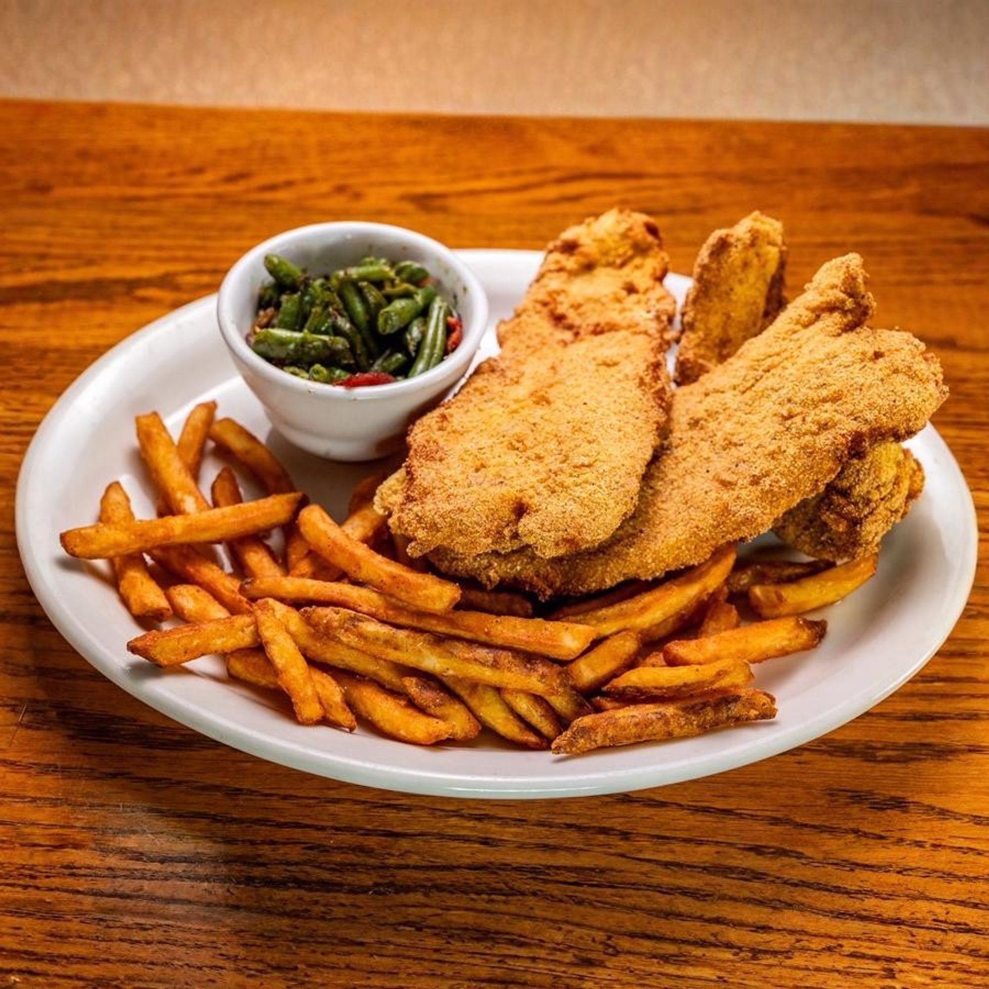 Crusted Parmesan Catfish