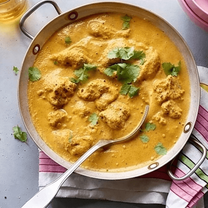 Chicken, Beef, Lamb or Goat Korma