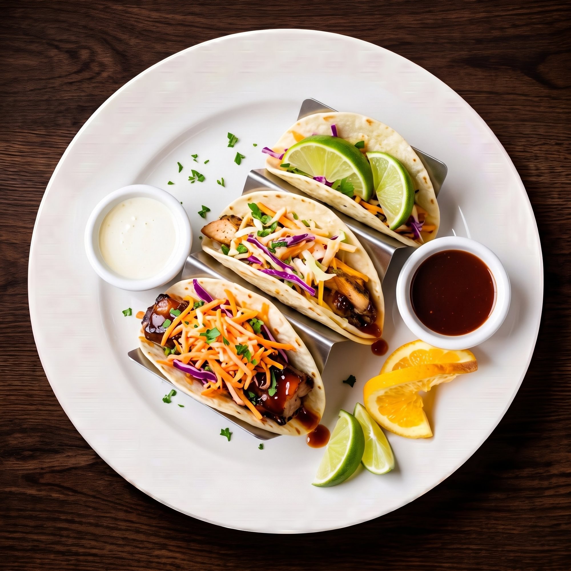 Jerk chicken tacos