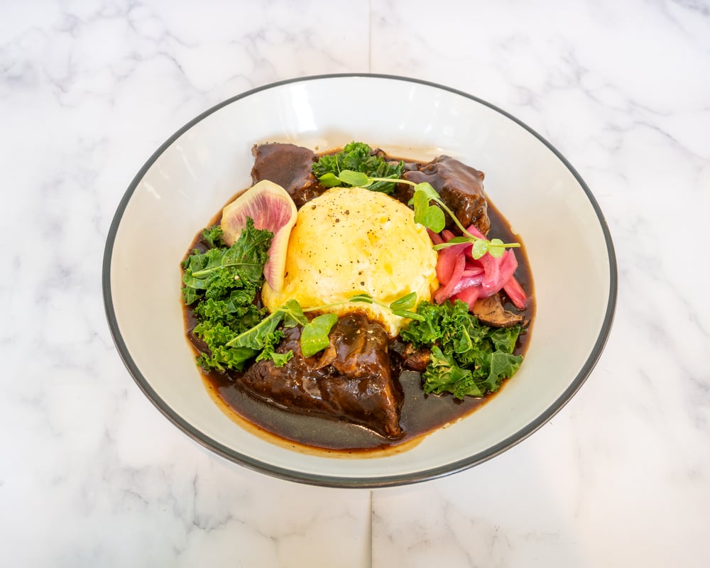 Short Rib Omurice