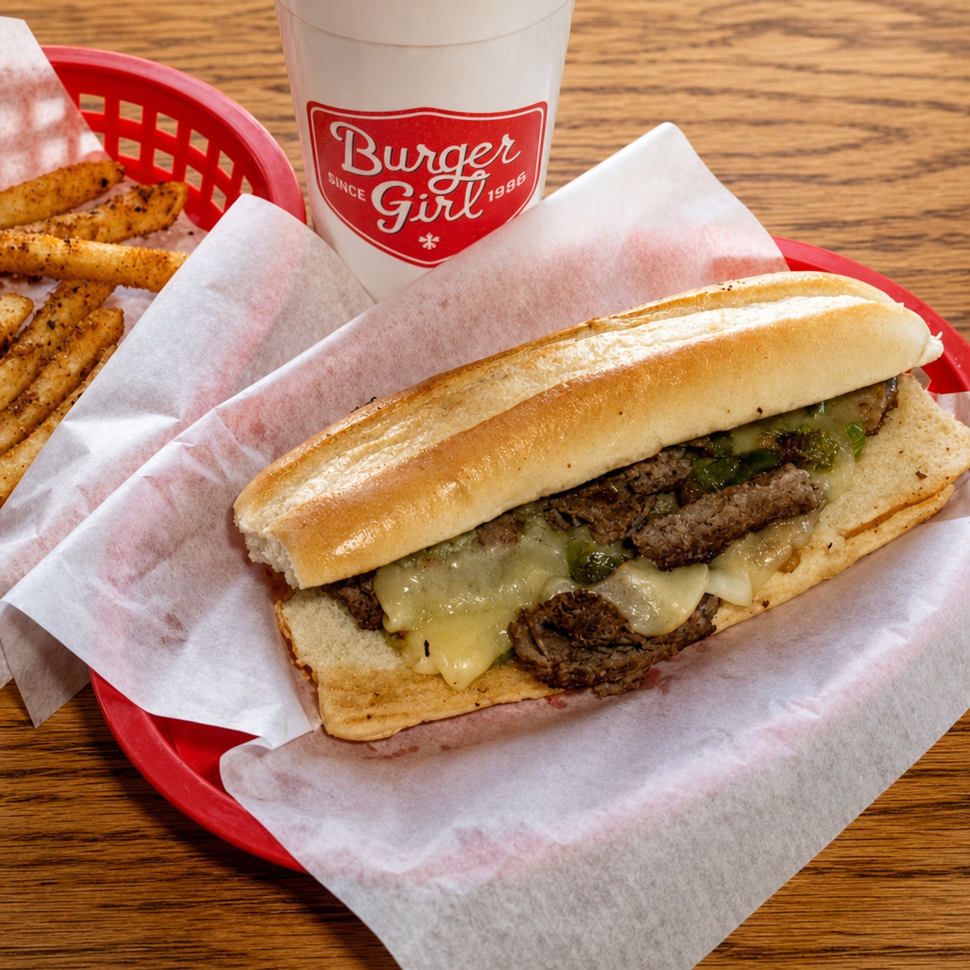 Keegan's Philly Cheese Steak Hoagie