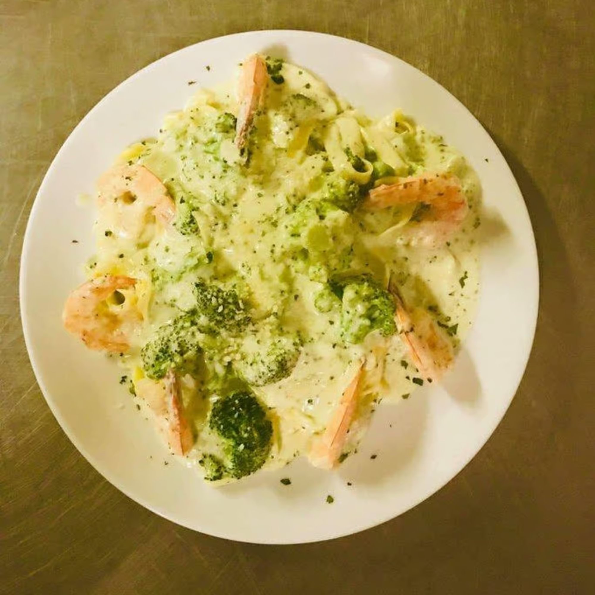 Shrimp Alfredo