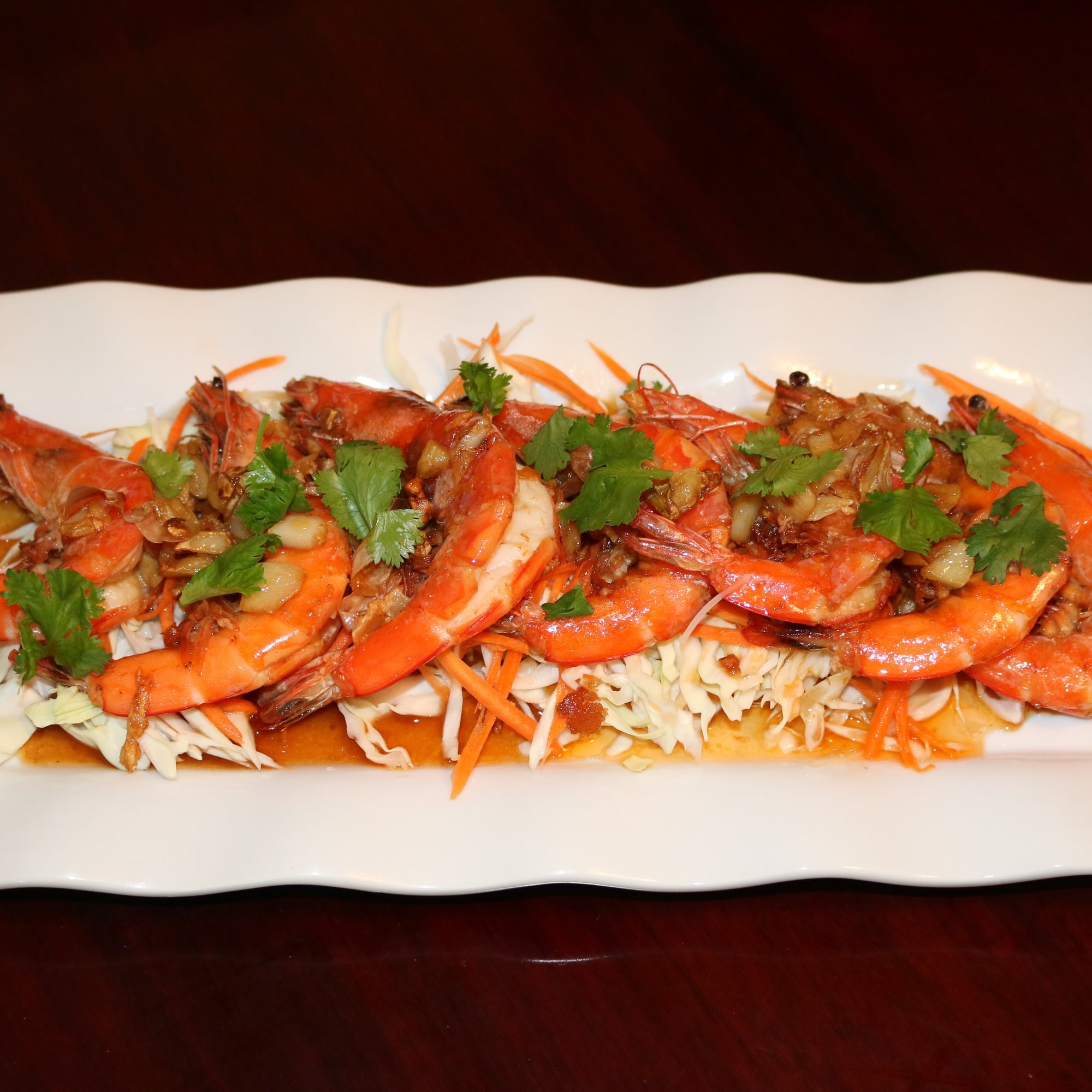 Squid and Shrimp Stir Fry