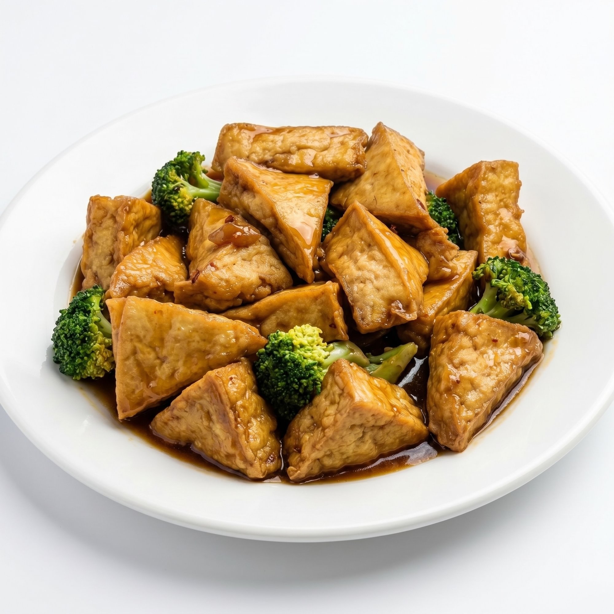 General Tso's Bean Curd